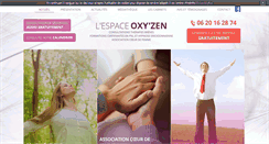 Desktop Screenshot of espace-oxyzen.com